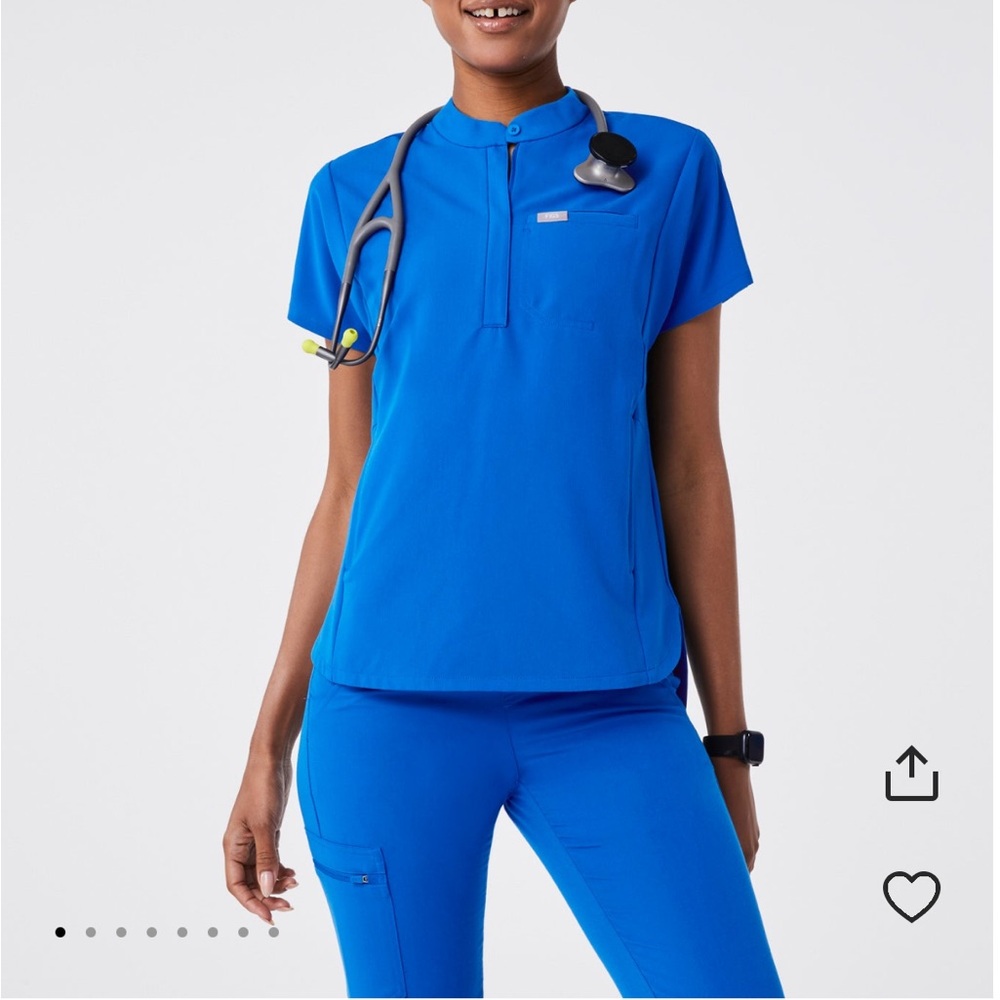 FIGS ROYAL BLUE SCRUB SET 💙